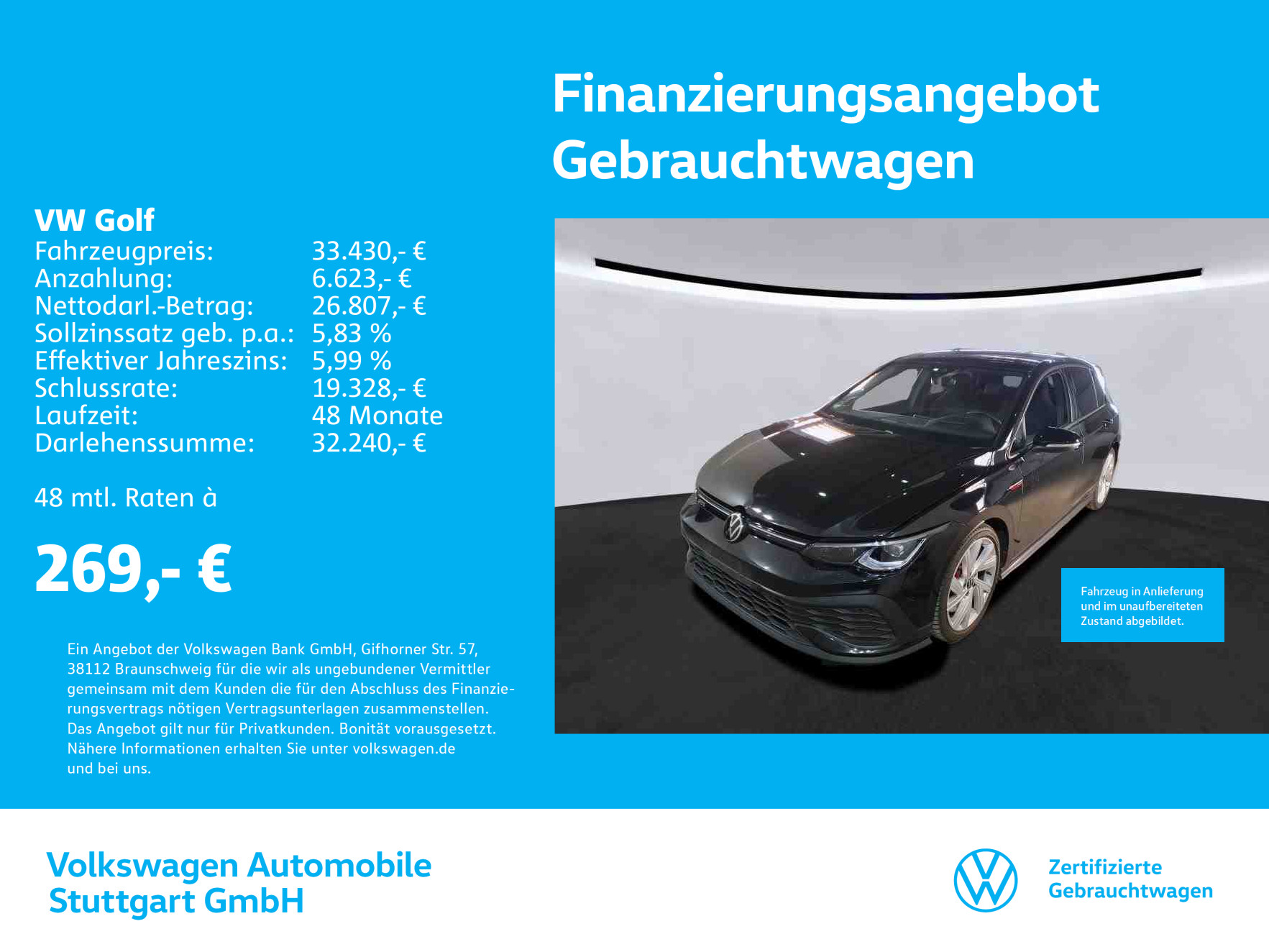 Volkswagen Golf 8 GTI Clubsport