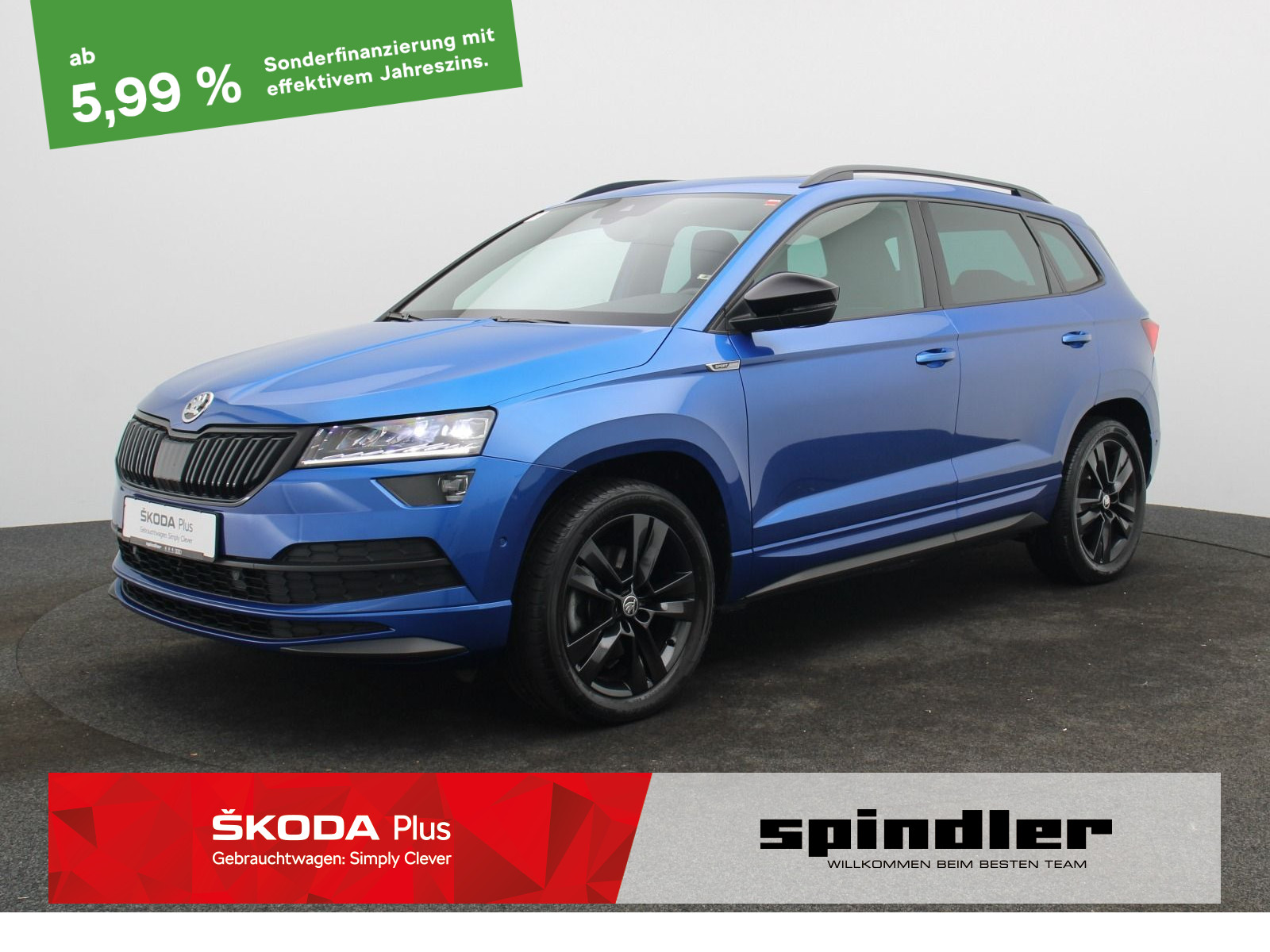 Karoq Sportline 2.0TSI 4x4 DSG / Navi, Pano, AHK