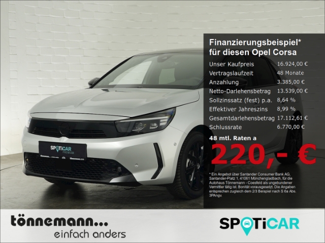 Corsa F FACELIFT GS+LED MATRIX+NAVI+RÜCKFAHRKAMRA+SITZ-/LENKRADHEIZUNG+SPORTSITZE+INDUKTIONSLADE