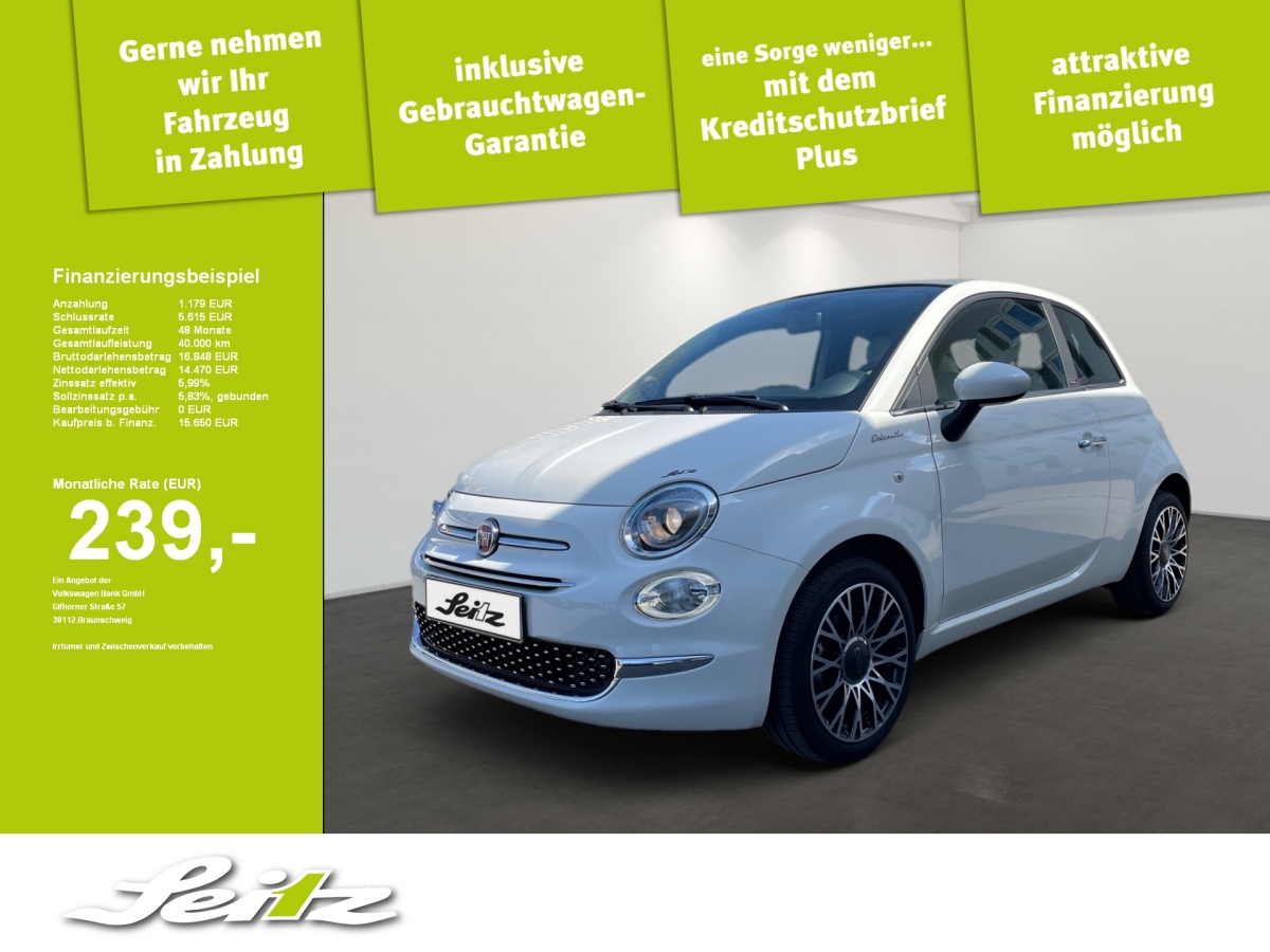 Fiat 500 1.0 Mild Hybrid Cabrio DolceVita