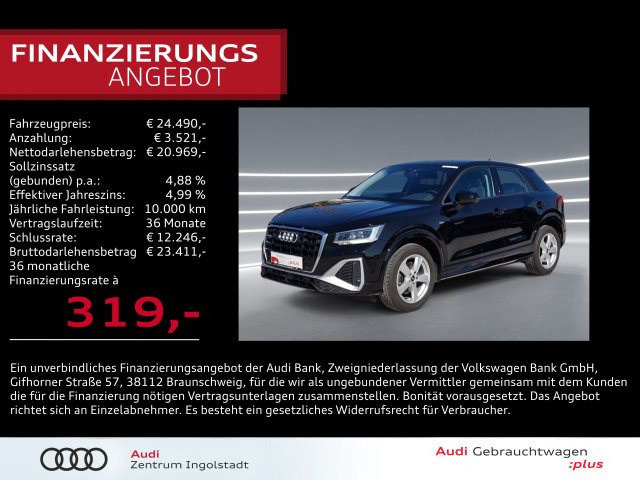 Q2 S line 35 TDI qu S tronic AHK NAVI Keyless