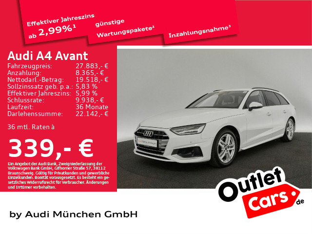 Audi A4 Avant 40 TDI advanced