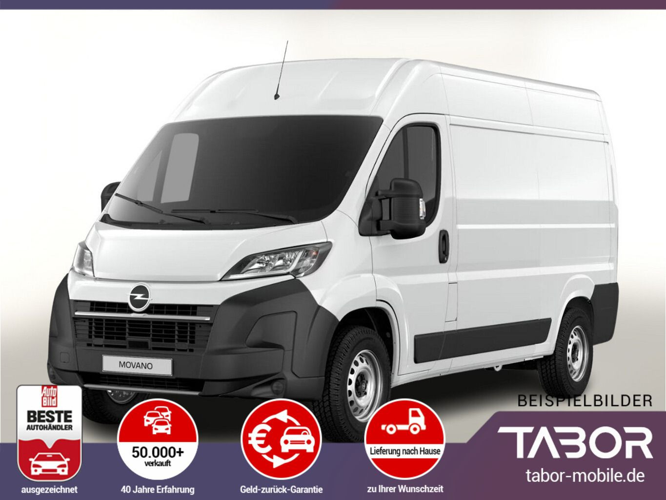 Movano 2.2 BHDI 140 AT8 L2H2 Nav Kam PDC Temp