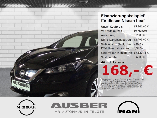 Nissan Leaf 40kWh Winterpaket