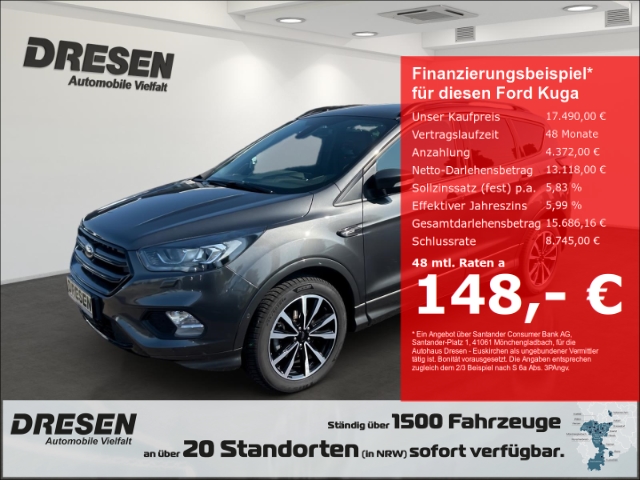 Kuga ST-Line 1.5 EcoBoost 150PS Winter-Paket/ PDC/ Kamera