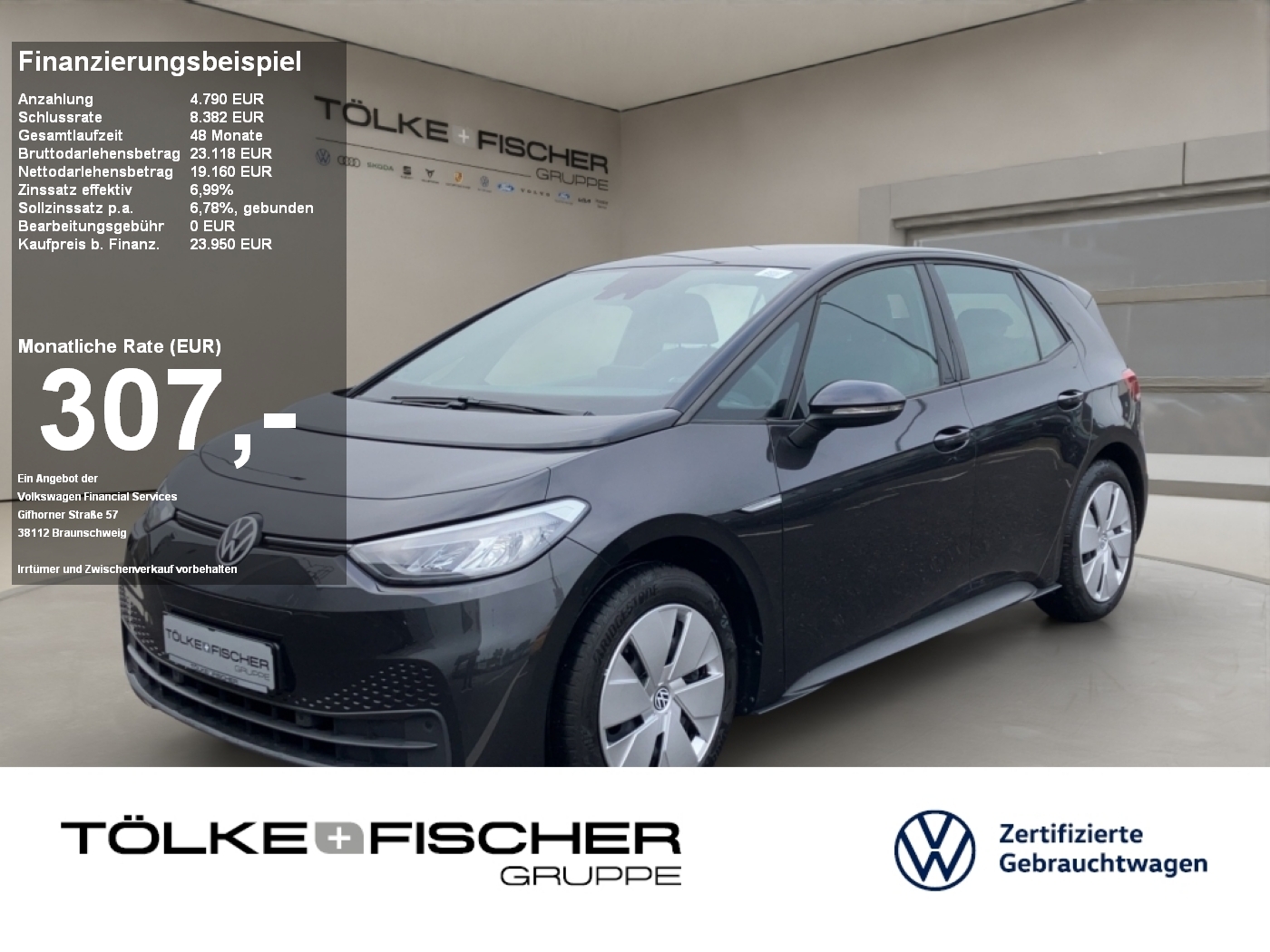 Volkswagen ID.3 Pure Performance W KlimaA