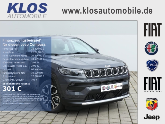 Compass ALTITUDE e-Hybrid 1.5l 130PS AT WINTER KAMERA