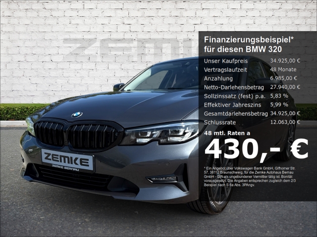 BMW 320 i xDrive Steptronic Advantage Digitales El