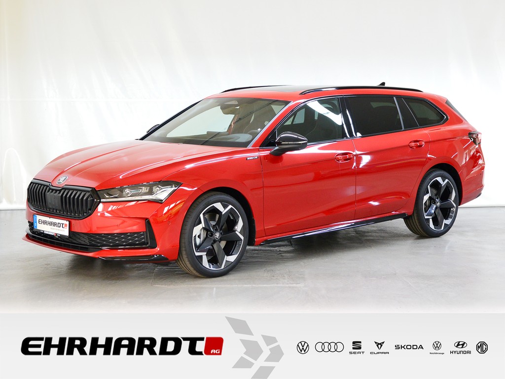 Superb Combi 2.0 TDI DSG 4x4 Sportline DCC AHK*PANO*CANTON*HUD*STHZG*LED*NAV*SHZ*ACC*PARKLENK*360°*EL.SITZE+HECKKL*TOTW*VIRTUAL*19"