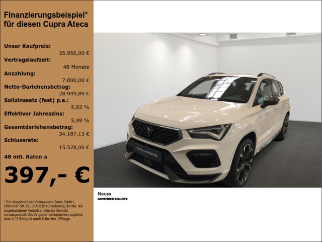 Ateca TSI DSG AHK SITZHEIZUNG BEATS NAVI PANORAMA