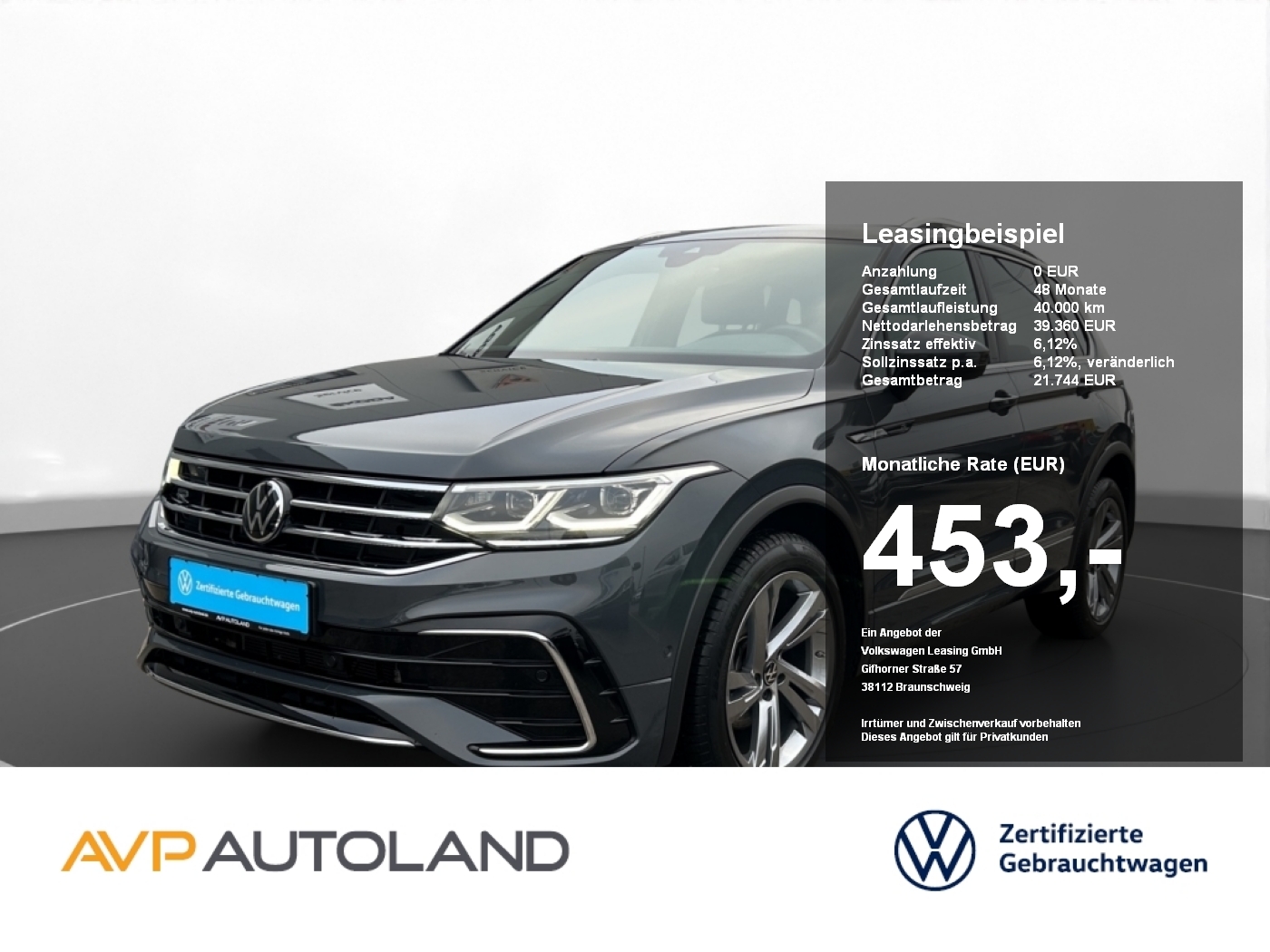 Tiguan 2.0 TDI DSG 4MOTION R-Line | NAVI | AHK |