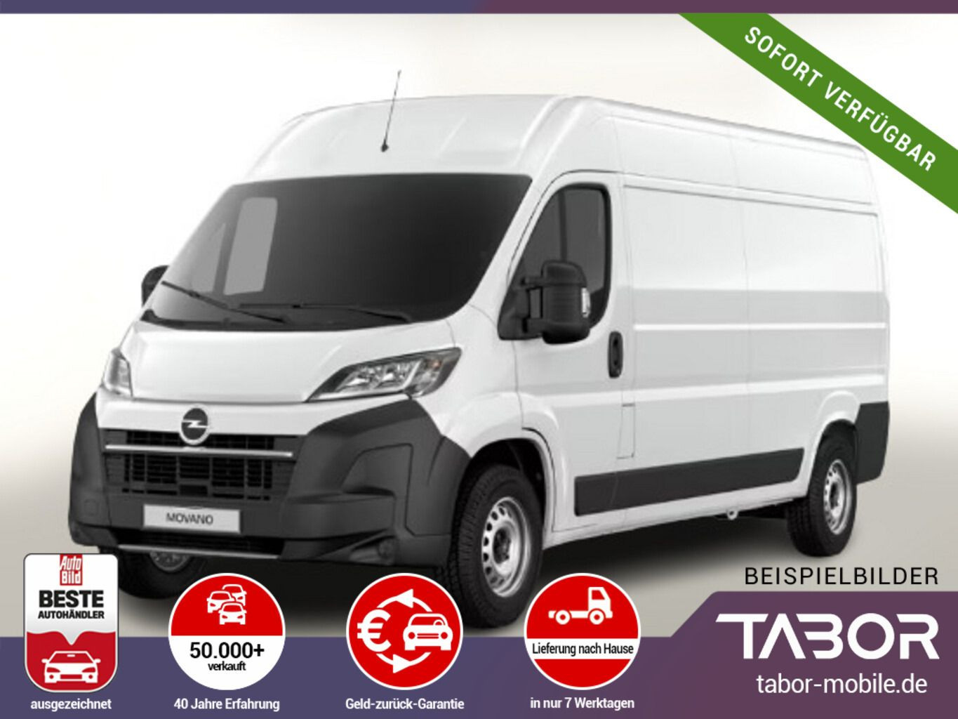 Movano 2.2 140 3,5t Heavy L3H2 FACELIFT Kam PDC
