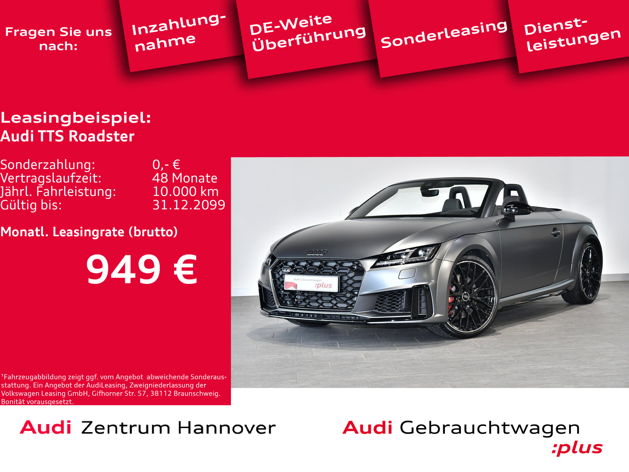 Audi TTS Roadster TFSI