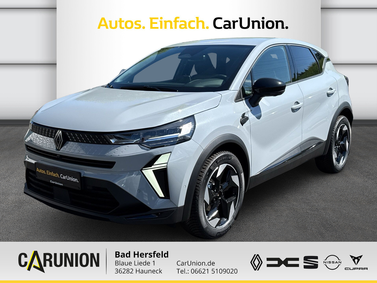 Captur Techno Mild Hybrid 160 EDC Navi/Lenkradh.