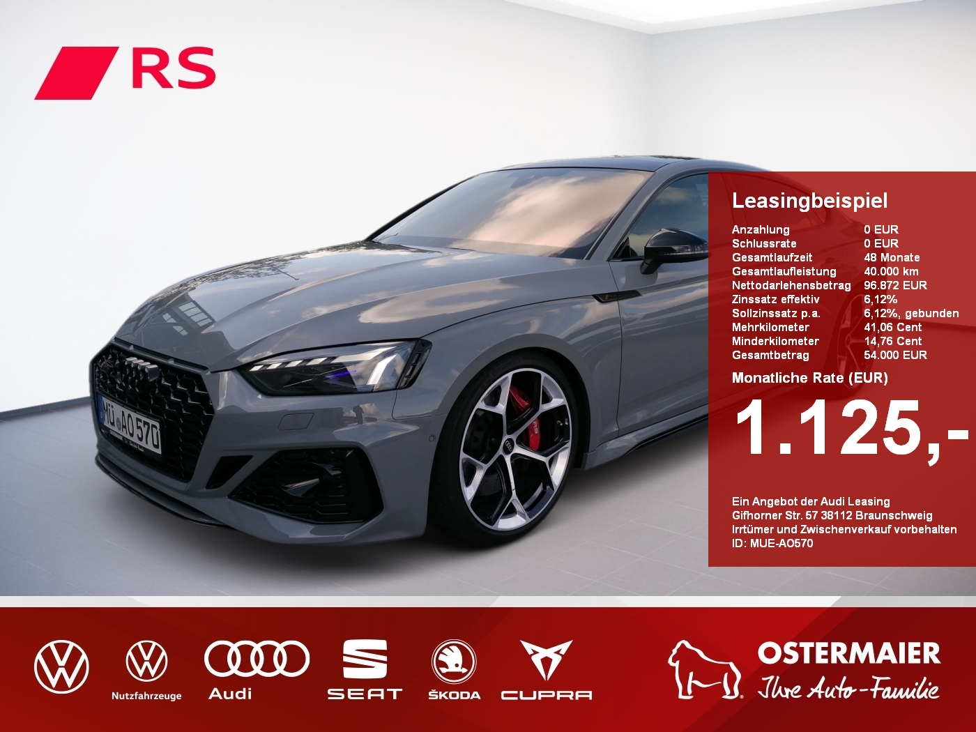 Audi RS5 Sportback 450PS COMPETITION HEA