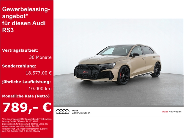 RS3 SPORTBACK KERAMIK MATRIX LED NAVI PANO SONOS