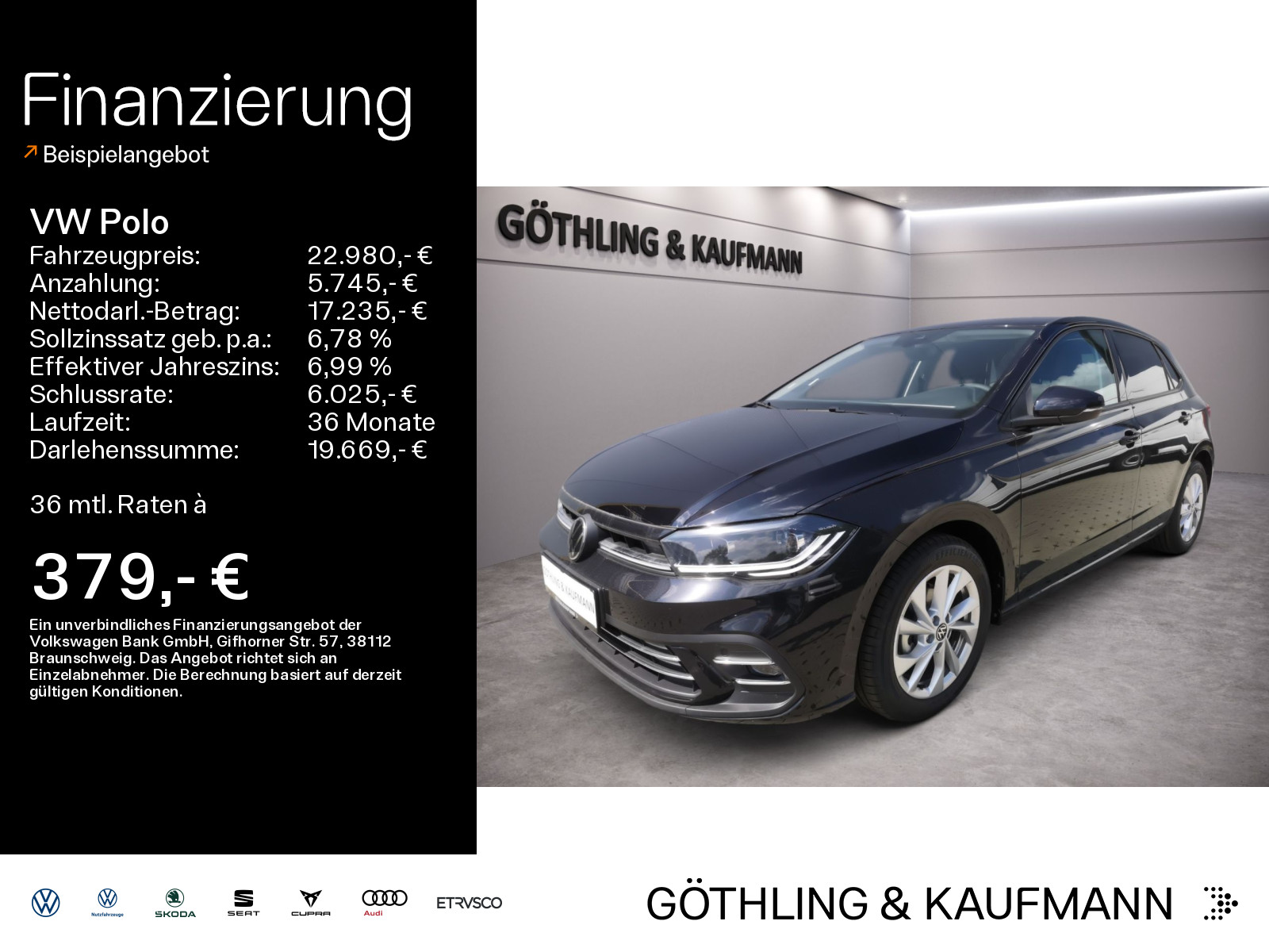 Volkswagen Polo 1.0 l TSI Style Ambiente