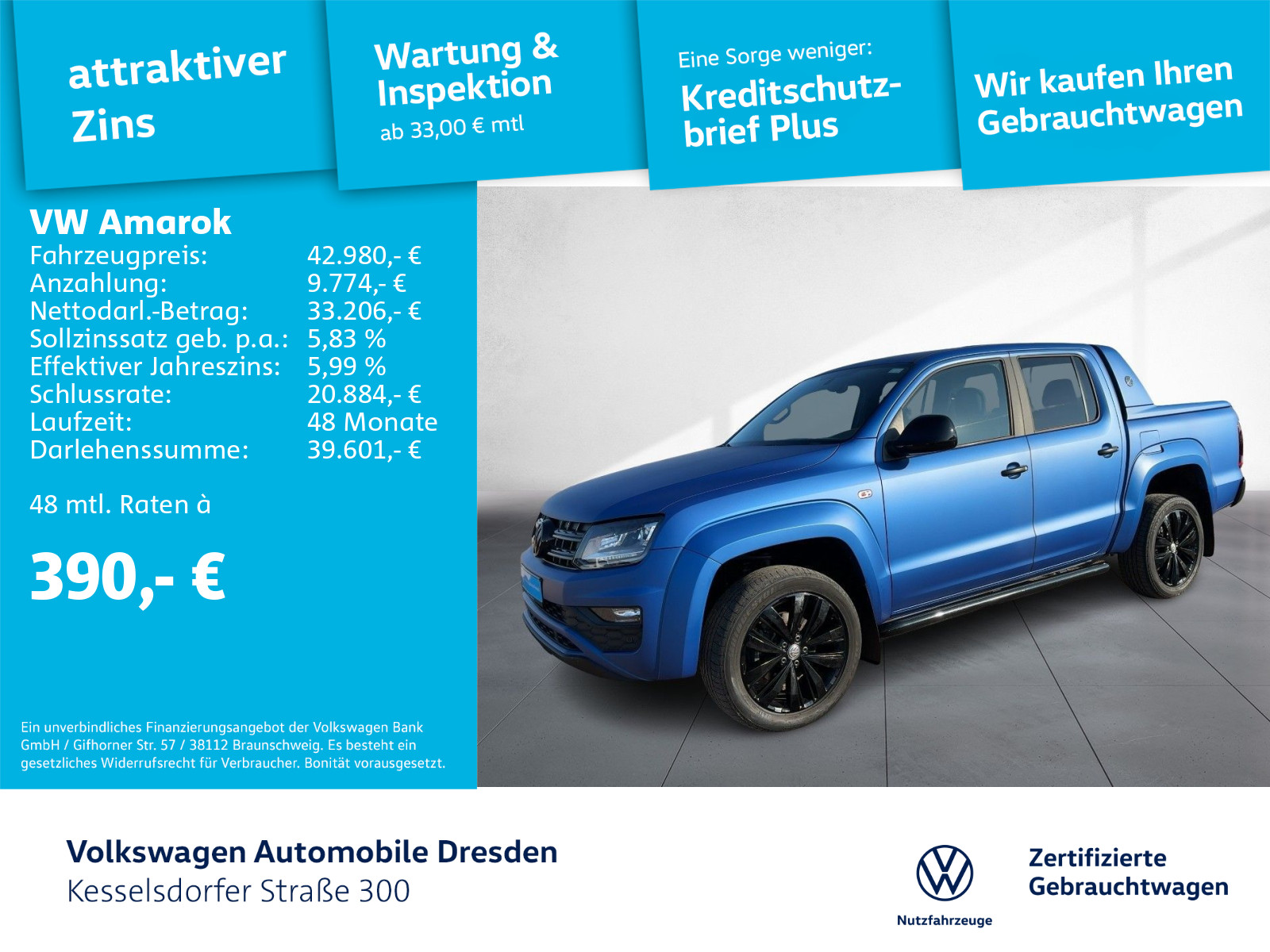 Amarok 3.0 TDI  DSG 4M Aventura Navi AHZV GRA