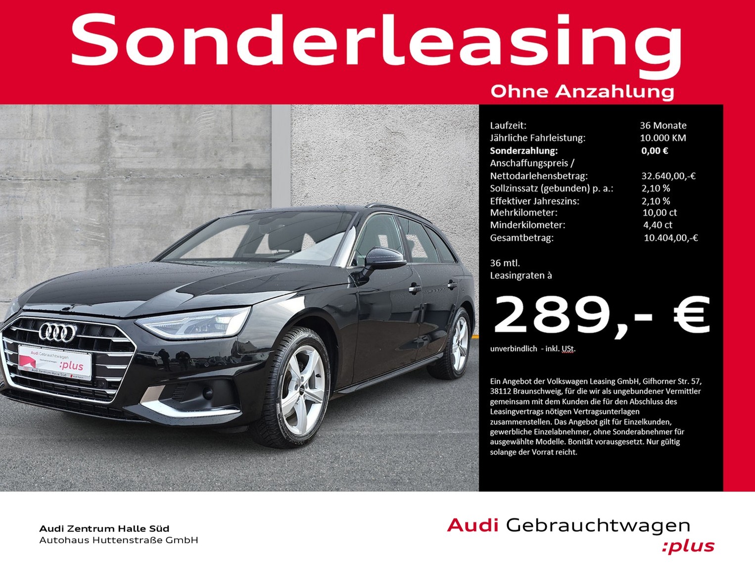 A4 Avant 35 TFSI advanced LED TOUR VIRTUAL LEDER