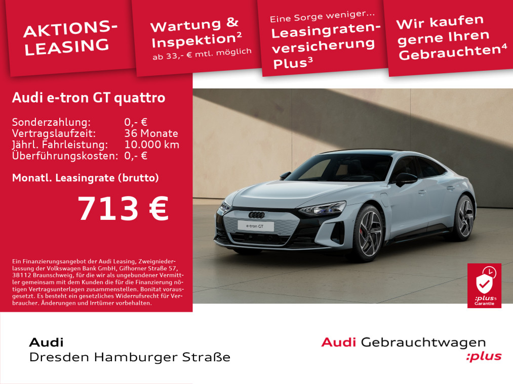 Audi e-tron GT quattro Laser 22KW Dynamikpaket