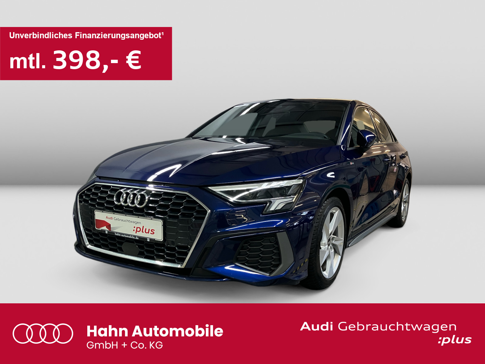A3 Lim. 35 TFSI S-tronic S line Virtual LED Sitzh