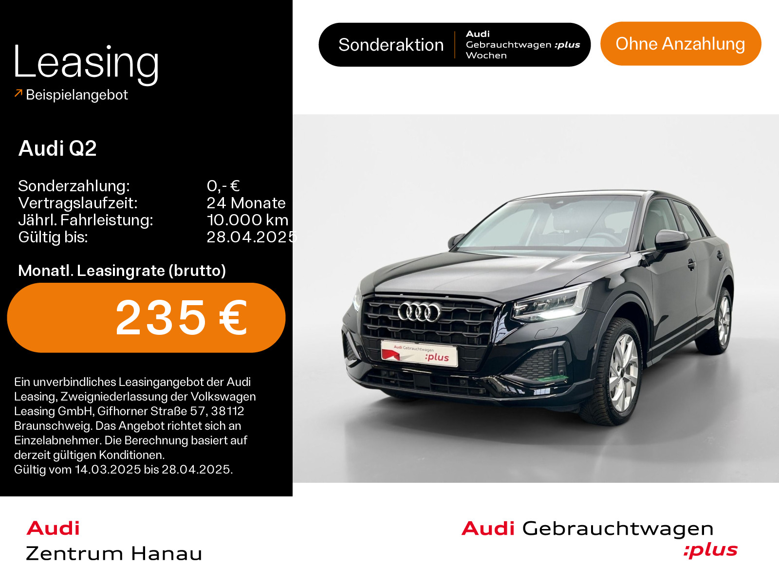 Q2 35 TDI advanced*LED*VIRTUAL*NAVI-PLUS*KAMERA*17ZOLL