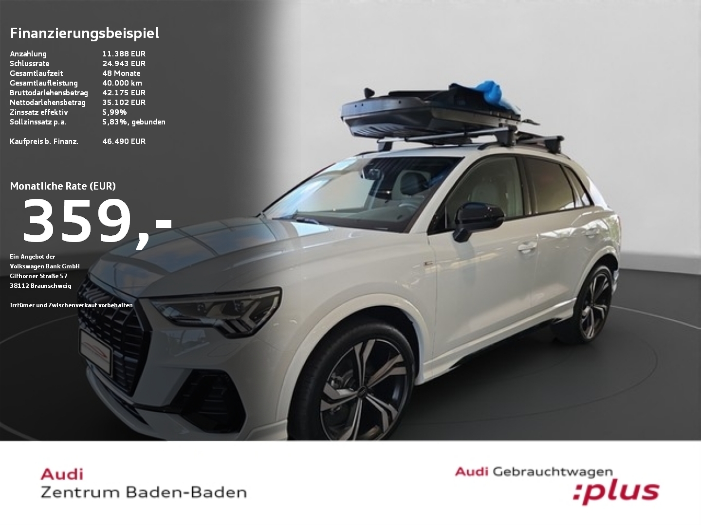 Q3 35 TDI S line Matrix*Pano*Kamera*Business*