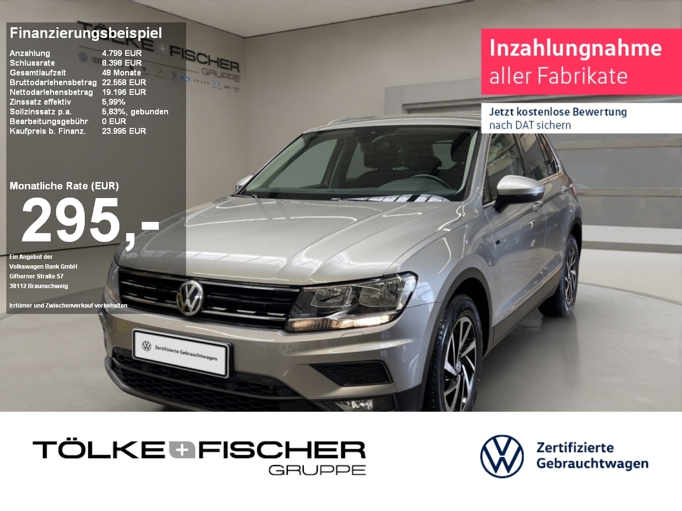 Tiguan 1.4 TSI BMT ACT Join AHK ACC SHZ LM PDC