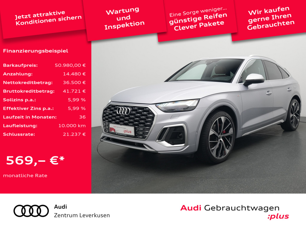Audi Q5 Sportback TFSI e quattro S line