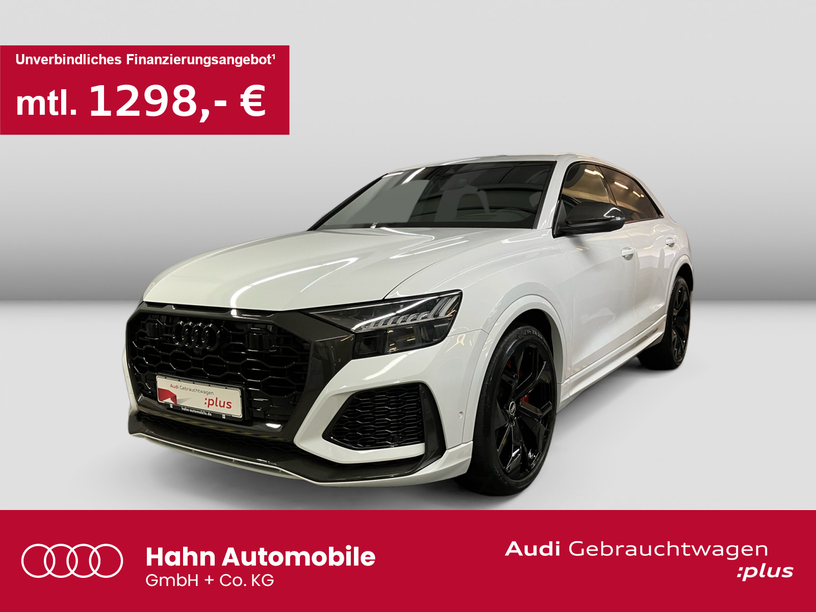 RS Q8 TFSI quattro AHK ACC Matrix B&O HUD Sitzb