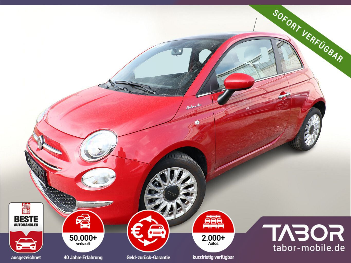 500 1.0 70 Mild Hybrid Dolcevita KomfP PDC PanoD