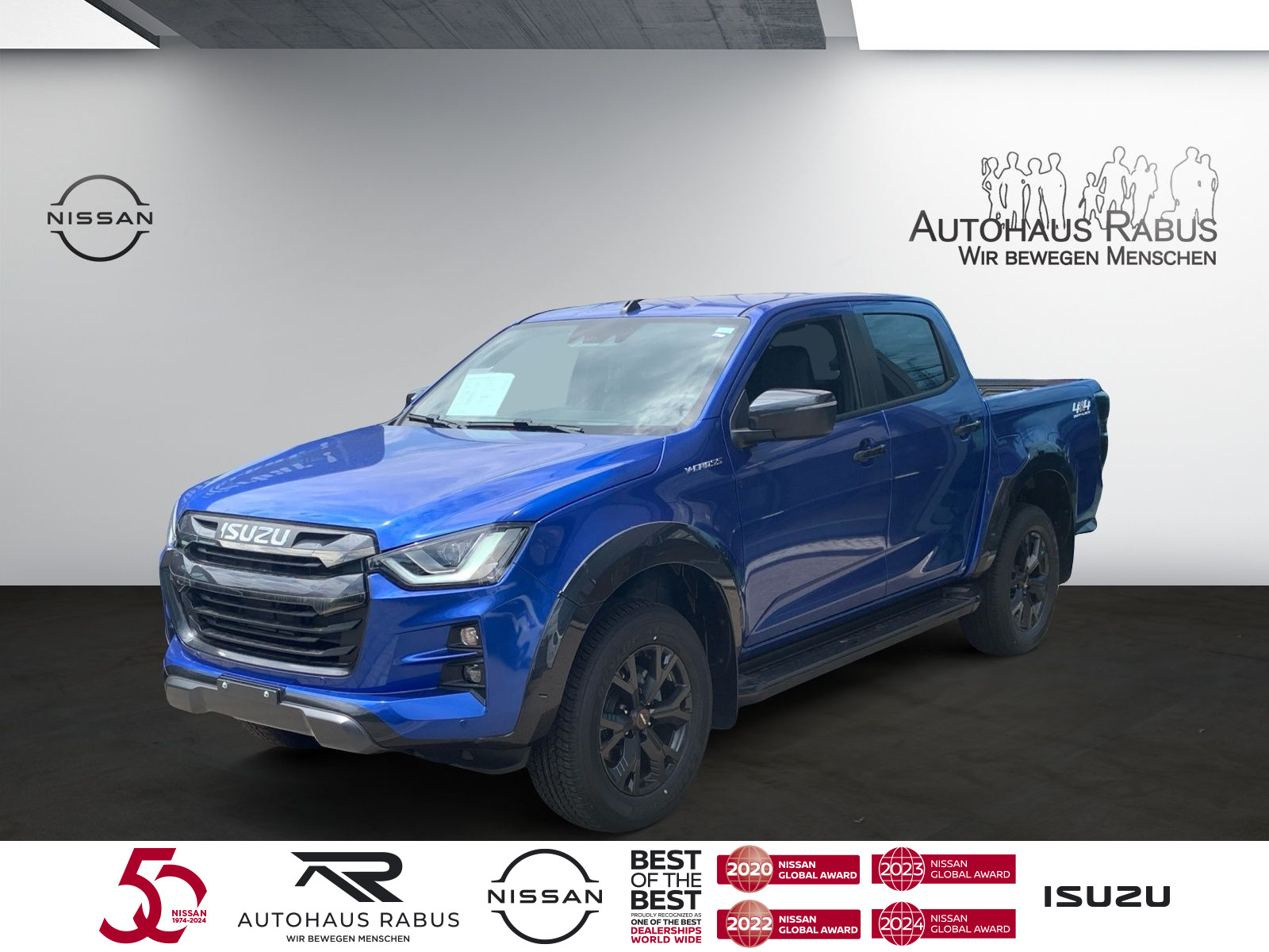 D-Max Double Cab 4WD Bi LED RFK V-Cross