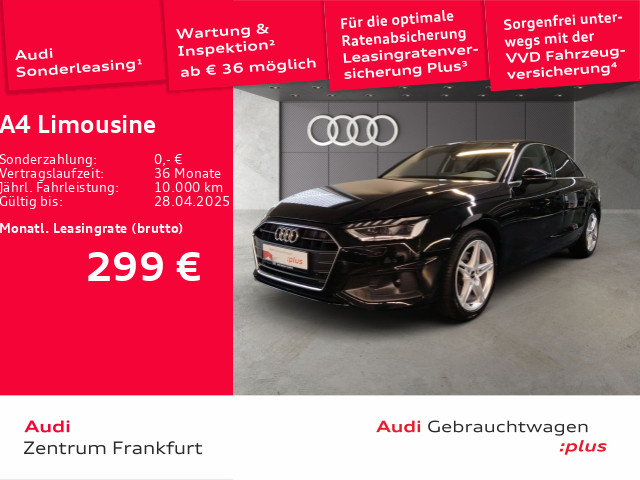 A4 Limousine 35 TFSI S tronic MatrixLED 360° B&O