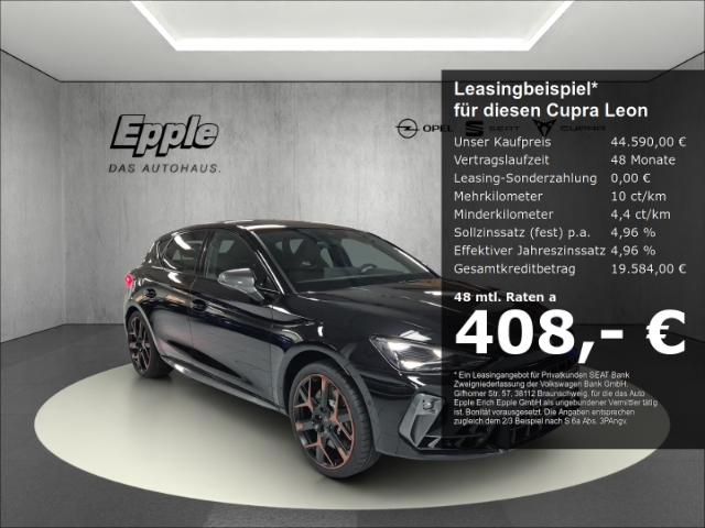 CUPRA Leon 2.0 TSI VZ Sennheiser