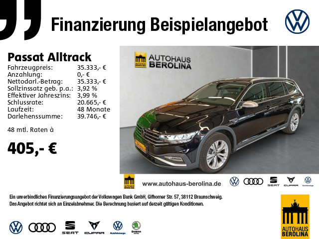 Passat Alltrack 2.0 TDI 4M DSG *PANO*R-CAM*NAV*