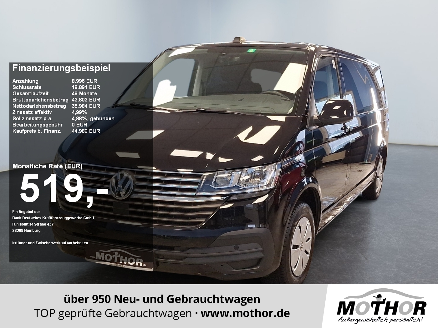 T6.1 Caravelle Comfortline lang 2.0 TDI 8 Sitzer