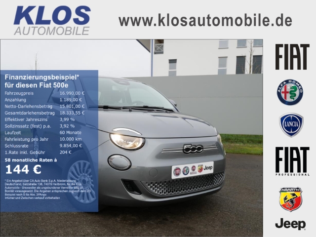 Fiat 500E 3.8 ACTION 2kWh MODE 3