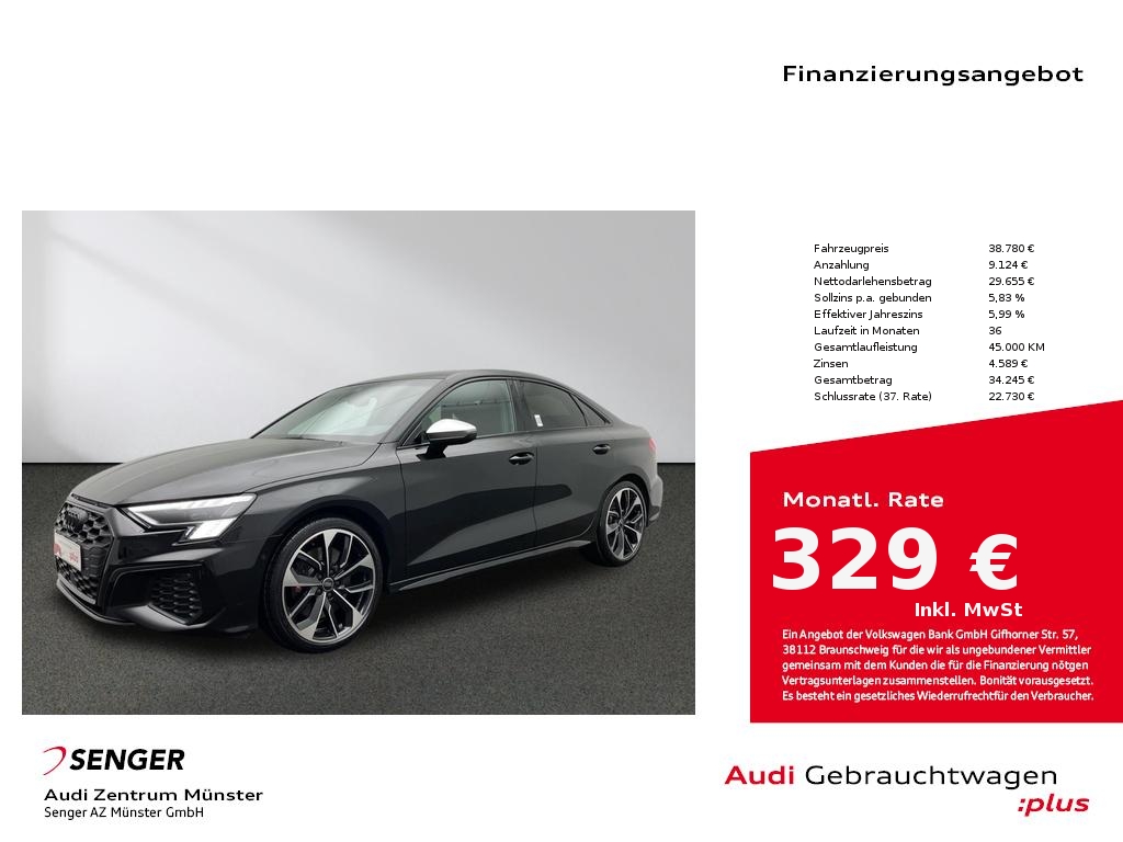 Audi S3 2.0 TFSI quattro Limousine