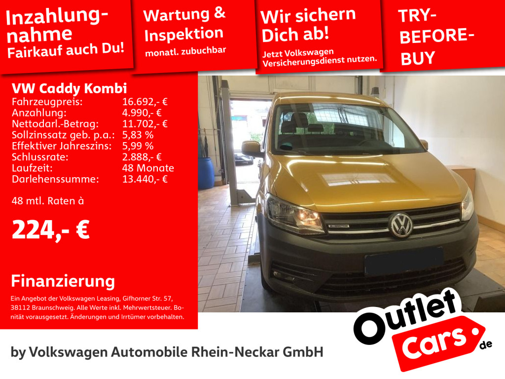 Volkswagen Caddy 1.4 TSI Kombi