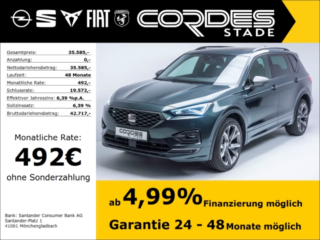 Tarraco FR e-HYBRID 1.4 Automatik AHK Kamera (189)