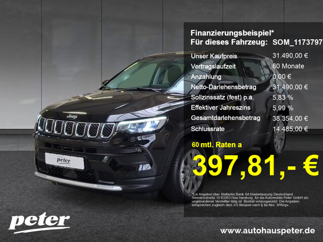 Compass 1.5l T4 48V e-Hybrid MHEV Altitude FWD