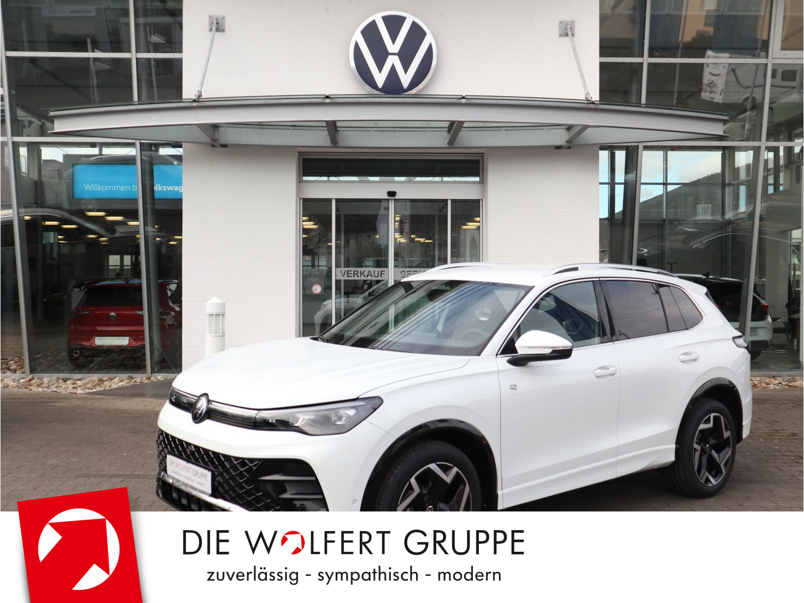 Tiguan R-Line 2,0 l TDI SCR (150 PS) DSG*WINTERRÄDER*AHK*NAVI*