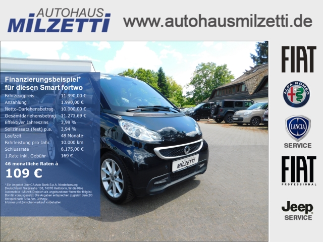 smart ForTwo 1.0 PASSION CABRIO 84PS ALLWETTER KOMFORTPAKET