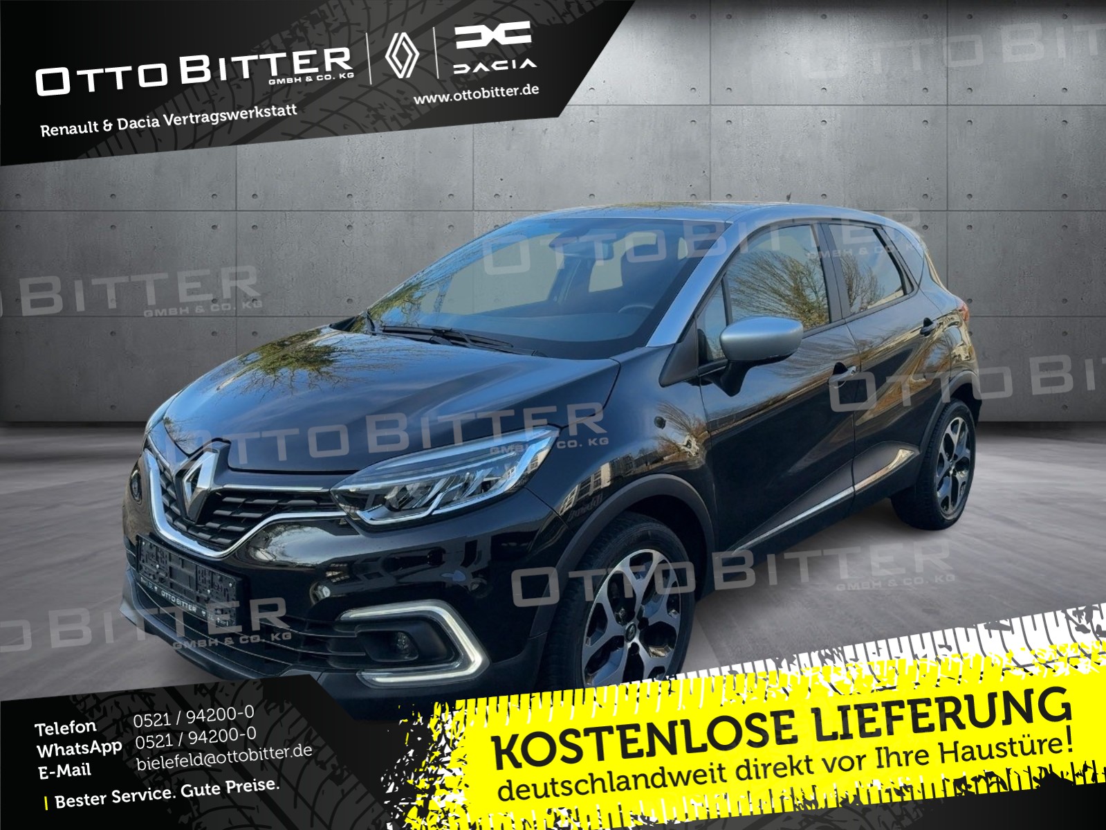 Captur Intens TCe90 GJR/ALU/NAVI/PARKP