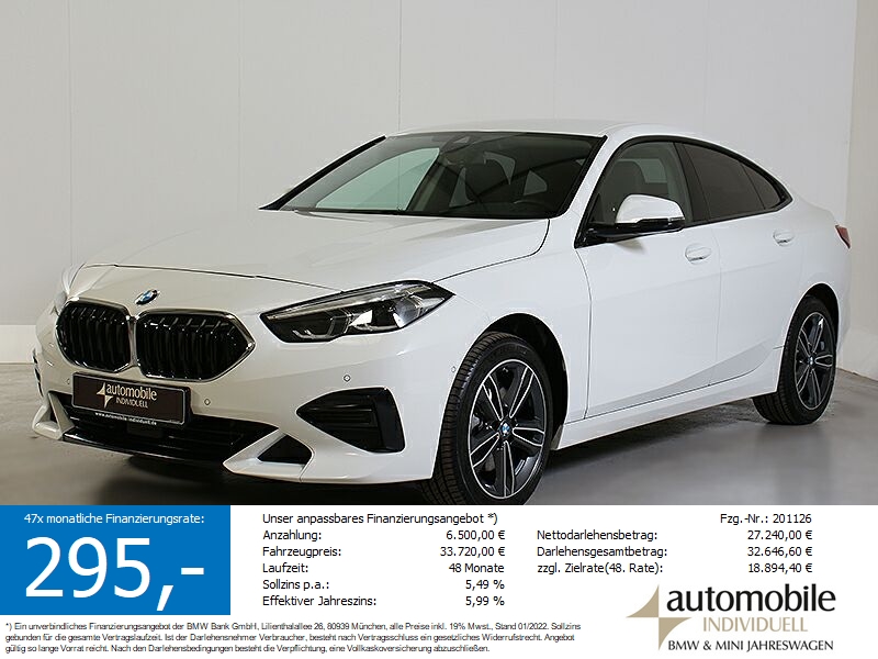bmw 218 Gran Coupé