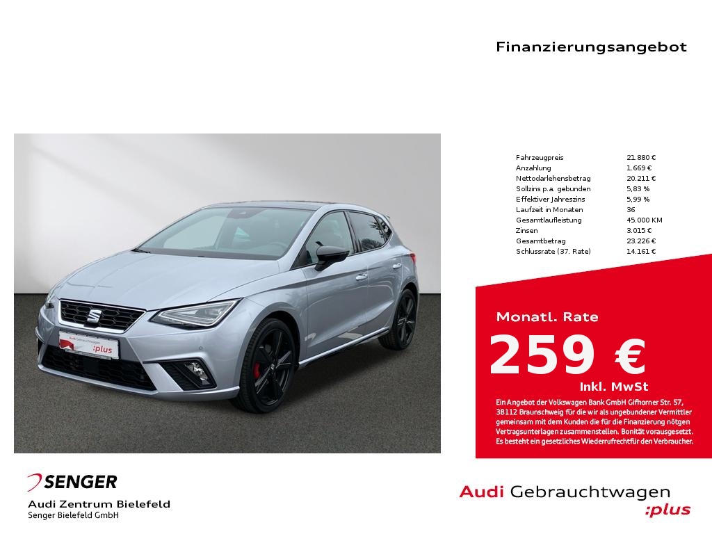 Seat Ibiza 1.5 TSI FR