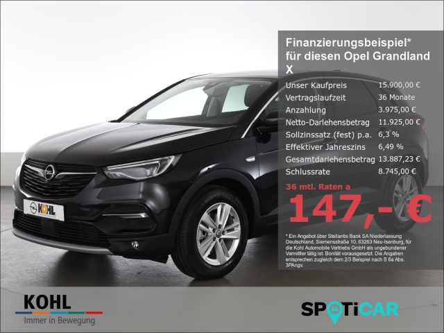 Grandland X 120 Jahre 1.2 Turbo Navi LED Klimaautom Tempomat BT