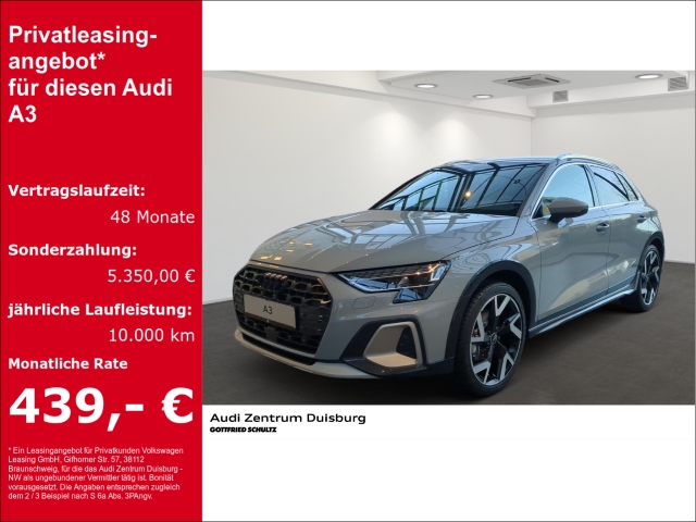 A3 allstreet 35 TFSI Navi digitales Cockpit Sitze Soundsystem LED Blendfreies Fernl. sofort verfügbar!