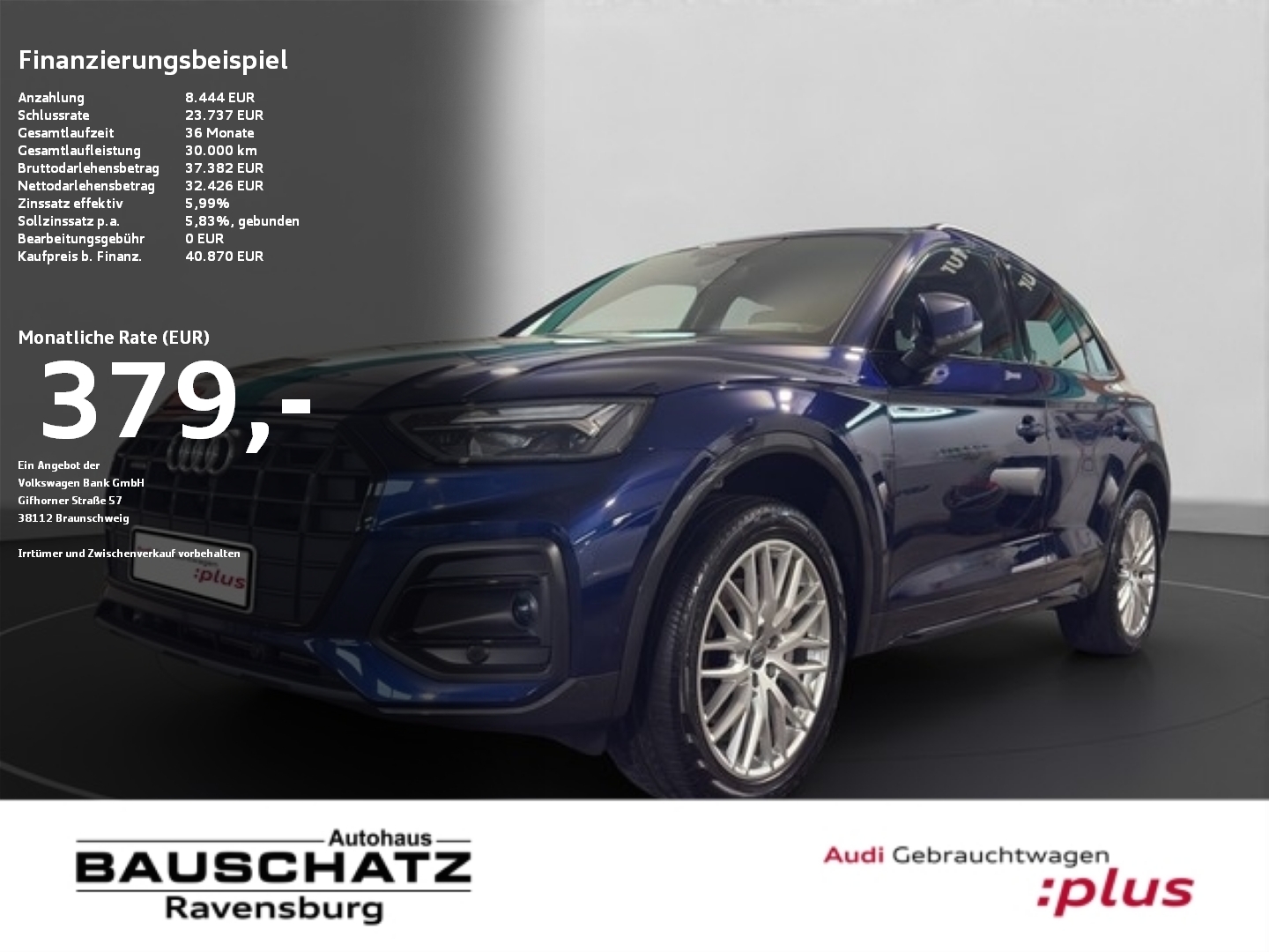 Audi Q5 50 TFSI e quattro advanced OPTIK