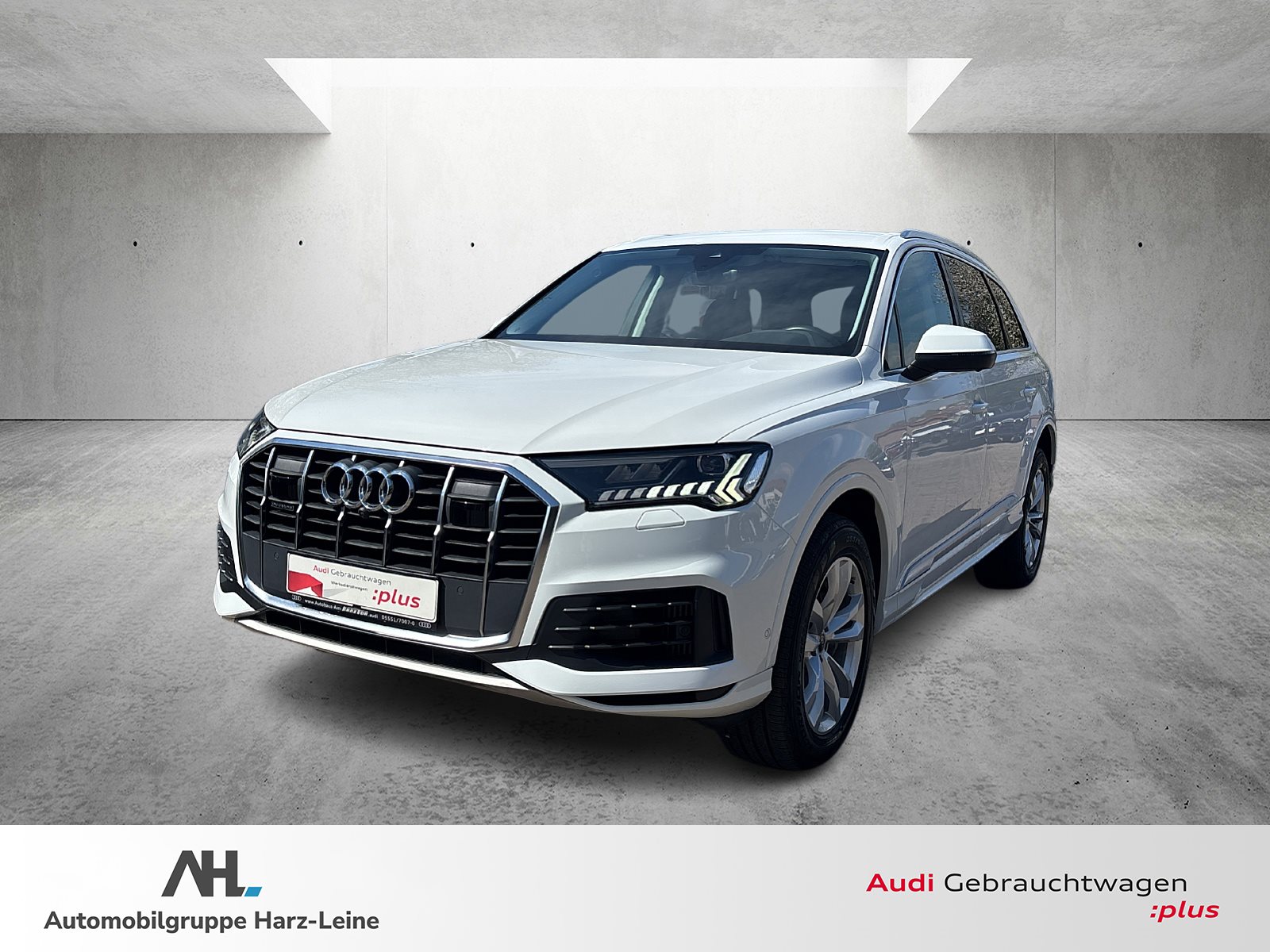 Q7 55 TFSI e quattro AHK, Luftfederung, Matrix